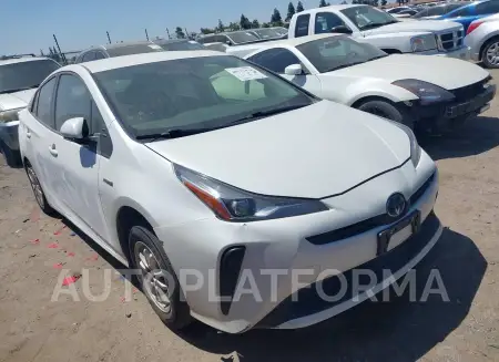 TOYOTA PRIUS 2020 vin JTDKARFU5L3118150 from auto auction Iaai