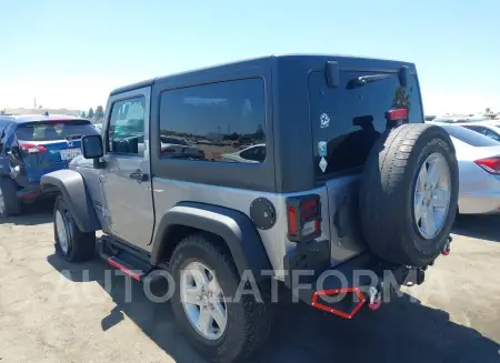 JEEP WRANGLER JK 2018 vin 1C4GJWAG8JL931243 from auto auction Iaai