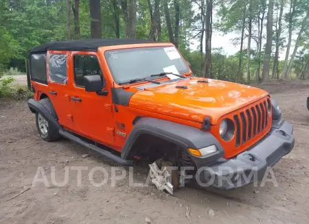 Jeep Wrangler 2019 2019 vin 1C4HJXDG6KW516816 from auto auction Iaai