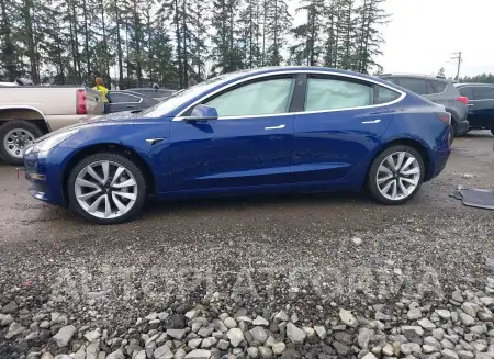 TESLA MODEL 3 2019 vin 5YJ3E1EAXKF543074 from auto auction Iaai