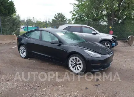 TESLA MODEL 3 2021 vin 5YJ3E1EB6MF032683 from auto auction Iaai