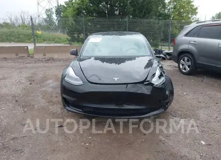 TESLA MODEL 3 2021 vin 5YJ3E1EB6MF032683 from auto auction Iaai