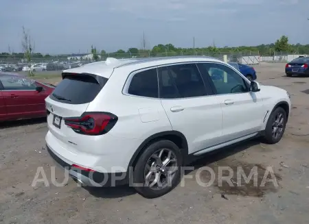 BMW X3 2022 vin 5UX53DP0XN9N42072 from auto auction Iaai