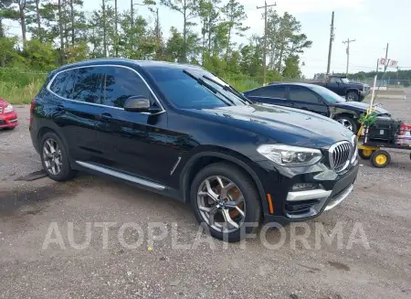 BMW X3 2020 2020 vin 5UXTY3C08L9D53235 from auto auction Iaai