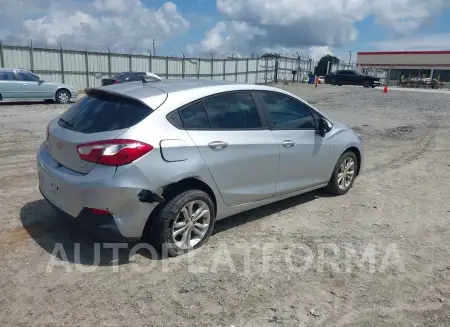 CHEVROLET CRUZE 2019 vin 3G1BC6SM6KS601971 from auto auction Iaai