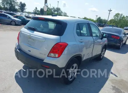 CHEVROLET TRAX 2016 vin 3GNCJKSB9GL273656 from auto auction Iaai