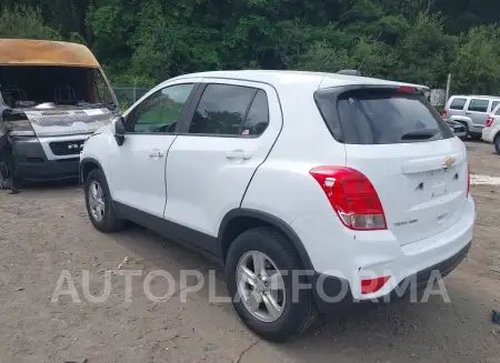 CHEVROLET TRAX 2019 vin 3GNCJNSB8KL337793 from auto auction Iaai