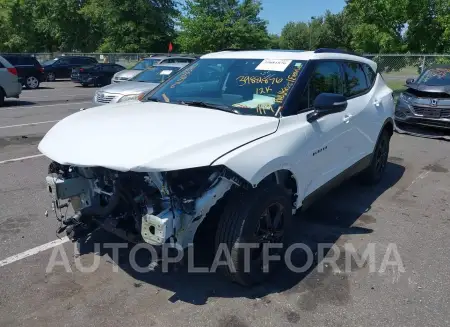 CHEVROLET BLAZER 2024 vin 3GNKBJR43RS133850 from auto auction Iaai