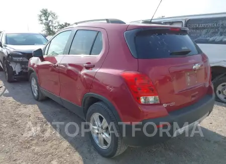 CHEVROLET TRAX 2015 vin KL7CJLSB1FB074127 from auto auction Iaai