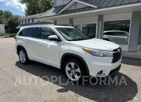 TOYOTA HIGHLANDER 2015 vin 5TDYKRFH6FS063141 from auto auction Iaai