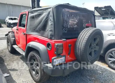 JEEP WRANGLER JK 2018 vin 1C4GJWAG5JL904906 from auto auction Iaai