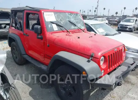 JEEP WRANGLER JK 2018 vin 1C4GJWAG5JL904906 from auto auction Iaai