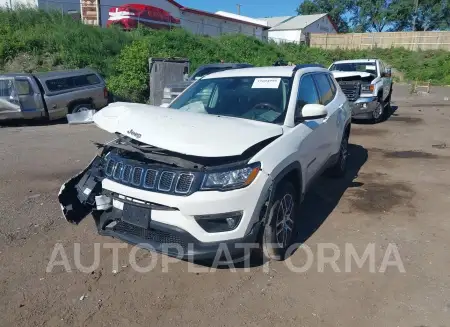 JEEP COMPASS 2018 vin 3C4NJDBB9JT326179 from auto auction Iaai