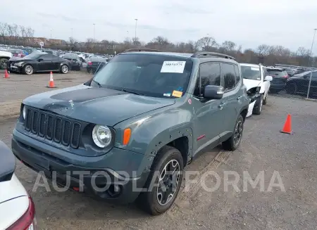 JEEP RENEGADE 2016 vin ZACCJBCT5GPD70392 from auto auction Iaai