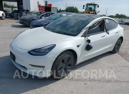 TESLA MODEL 3 2021 vin 5YJ3E1EB6MF855999 from auto auction Iaai