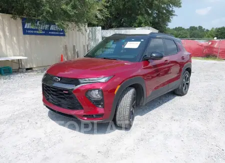 CHEVROLET TRAILBLAZER 2022 vin KL79MTSL6NB045604 from auto auction Iaai