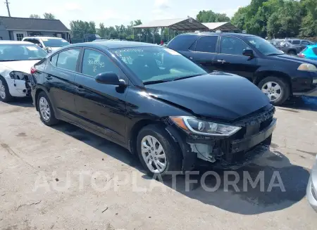 Hyundai Elantra 2017 2017 vin KMHD74LF9HU431859 from auto auction Iaai