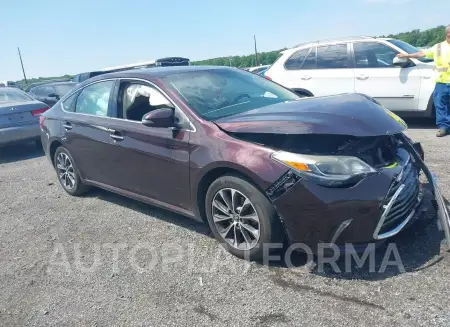 TOYOTA AVALON 2016 vin 4T1BK1EB3GU235221 from auto auction Iaai