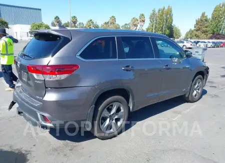 TOYOTA HIGHLANDER HYBRID 2019 vin 5TDDGRFH5KS064212 from auto auction Iaai