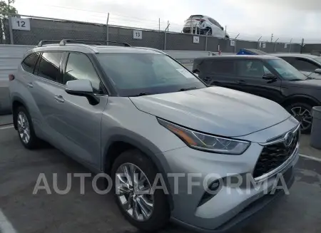 Toyota Highlander 2020 2020 vin 5TDDZRBHXLS006064 from auto auction Iaai