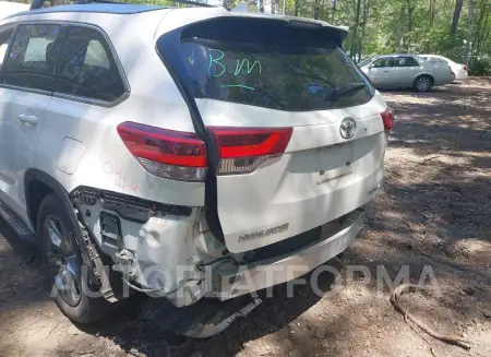 TOYOTA HIGHLANDER 2018 vin 5TDDZRFH0JS860231 from auto auction Iaai