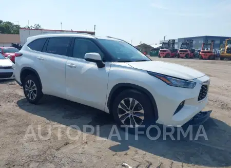 Toyota Highlander 2020 2020 vin 5TDGZRAH0LS513151 from auto auction Iaai