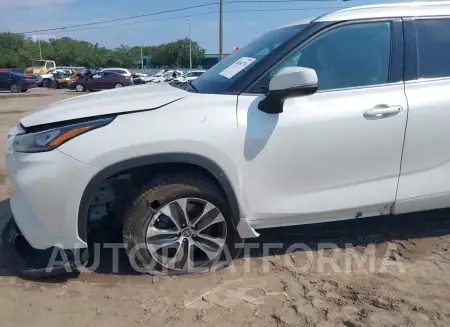 TOYOTA HIGHLANDER 2020 vin 5TDGZRAH0LS513151 from auto auction Iaai