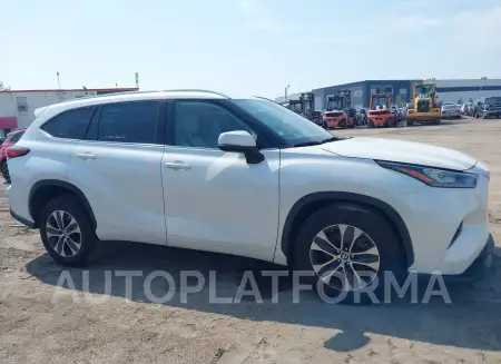 TOYOTA HIGHLANDER 2020 vin 5TDGZRAH0LS513151 from auto auction Iaai