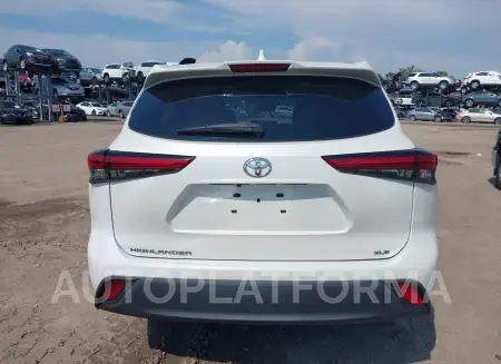 TOYOTA HIGHLANDER 2020 vin 5TDGZRAH0LS513151 from auto auction Iaai