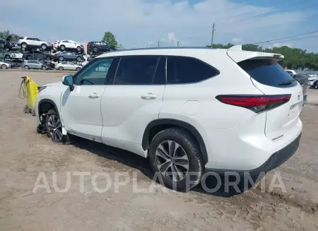 TOYOTA HIGHLANDER 2020 vin 5TDGZRAH0LS513151 from auto auction Iaai