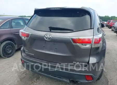 TOYOTA HIGHLANDER 2016 vin 5TDJKRFH0GS244822 from auto auction Iaai