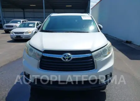 TOYOTA HIGHLANDER 2016 vin 5TDJKRFHXGS259327 from auto auction Iaai