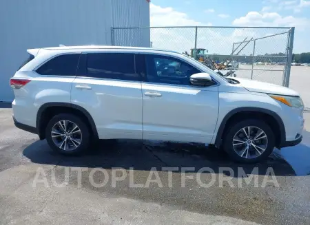 TOYOTA HIGHLANDER 2016 vin 5TDJKRFHXGS259327 from auto auction Iaai