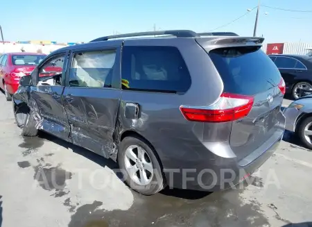 TOYOTA SIENNA 2015 vin 5TDKK3DC7FS529282 from auto auction Iaai