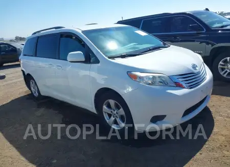 Toyota Sienna 2017 2017 vin 5TDKZ3DC5HS803075 from auto auction Iaai