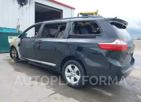 TOYOTA SIENNA 2017 vin 5TDKZ3DC8HS838077 from auto auction Iaai