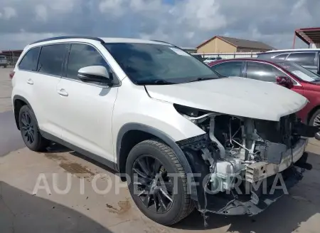 TOYOTA HIGHLANDER 2019 vin 5TDKZRFH4KS574066 from auto auction Iaai