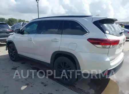 TOYOTA HIGHLANDER 2019 vin 5TDKZRFH4KS574066 from auto auction Iaai