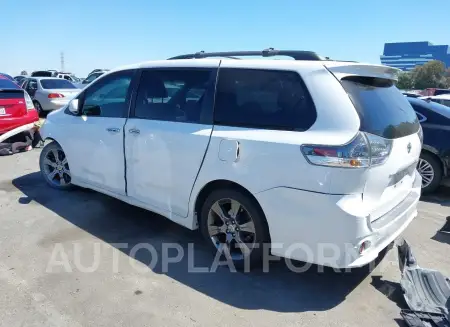 TOYOTA SIENNA 2015 vin 5TDXK3DC4FS659882 from auto auction Iaai