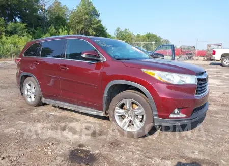 TOYOTA HIGHLANDER 2016 vin 5TDYKRFH7GS132629 from auto auction Iaai