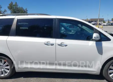 TOYOTA SIENNA 2017 vin 5TDYZ3DC1HS878592 from auto auction Iaai