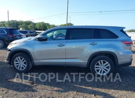 TOYOTA HIGHLANDER 2015 vin 5TDZARFH3FS016396 from auto auction Iaai