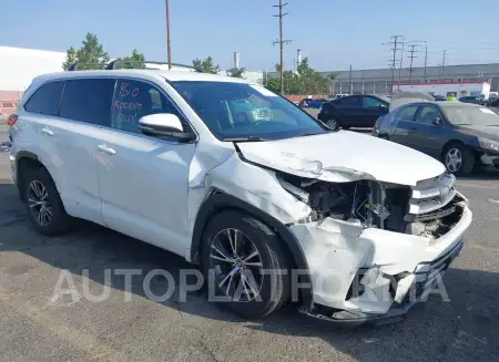 Toyota Highlander 2017 2017 vin 5TDZARFHXHS030816 from auto auction Iaai