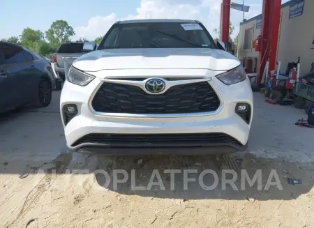 TOYOTA HIGHLANDER 2022 vin 5TDZZRAH3NS555924 from auto auction Iaai