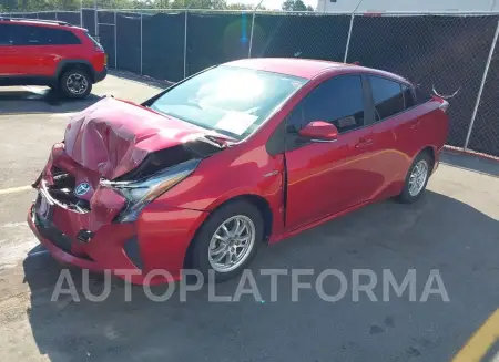 TOYOTA PRIUS 2016 vin JTDKBRFU2G3520162 from auto auction Iaai