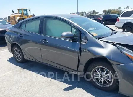 TOYOTA PRIUS 2018 vin JTDKBRFU4J3072689 from auto auction Iaai