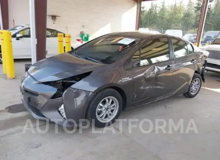 TOYOTA PRIUS 2018 vin JTDKBRFU4J3590124 from auto auction Iaai