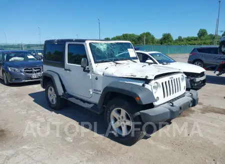 Jeep Wrangler 2016 2016 vin 1C4AJWAG1GL241817 from auto auction Iaai