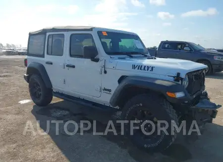 Jeep Wrangler 2021 2021 vin 1C4HJXDG6MW740266 from auto auction Iaai