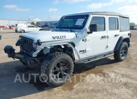 JEEP WRANGLER UNLIMITED 2021 vin 1C4HJXDG6MW740266 from auto auction Iaai